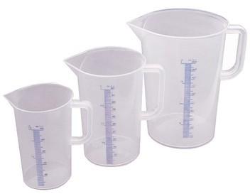 Pot gradué en polypropylène 1 litre - graduation e