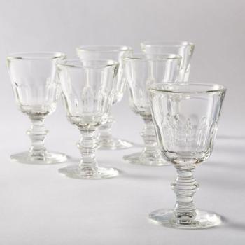 Verre à vin travaillé, Ibidem (lot de 6) - La Redo