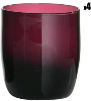 Premier housewares - 4 verres à cocktail violets - Premier housewares - 4 verres