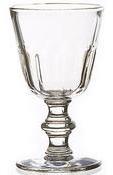 Verre à vin en verre pressé - 19 cl - Lot de 6 PERIGORD Verre à vin en verre pressé