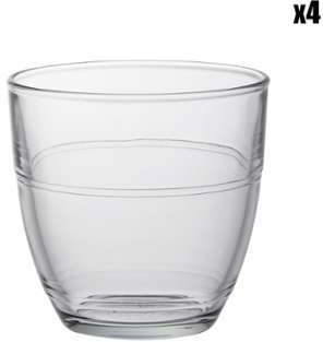 Duralex - Set de 4 gobelets Gigogne transparent Duralex - Set de 4 gobelets