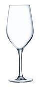 Verre à vin à pied en verre transparent - Set de 6