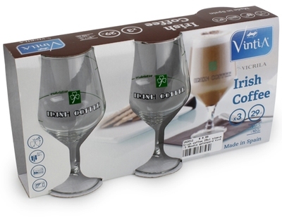 3 verres à Irish coffee 29 cl
