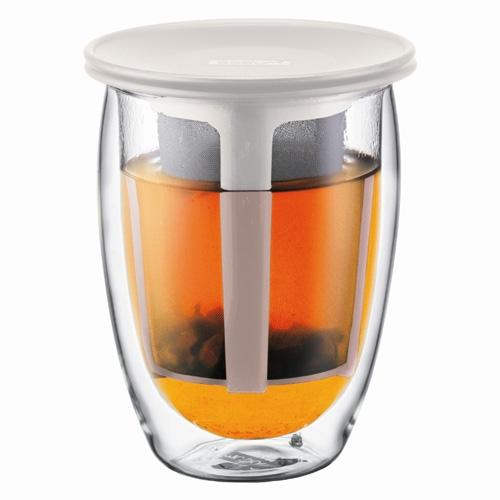 Verre à thé à double paroi Bodum Tea For One 0,35