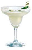 Verre à cocktail margarita en verre transparent 27