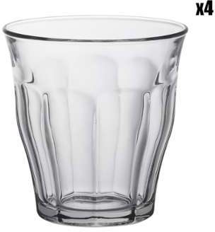 Duralex - Set de 4 gobelets Picardie transparent Duralex - Set de 4 gobelets