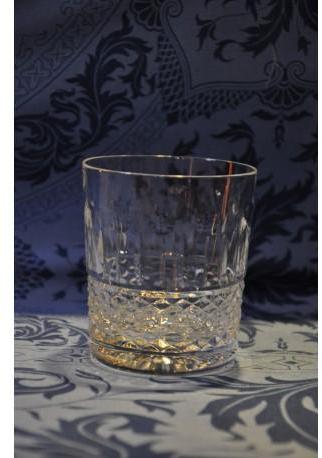 6 Verres à Whisky ou eau Tommy cristal taillé 6 Verres à Whisky ou eau Tommy