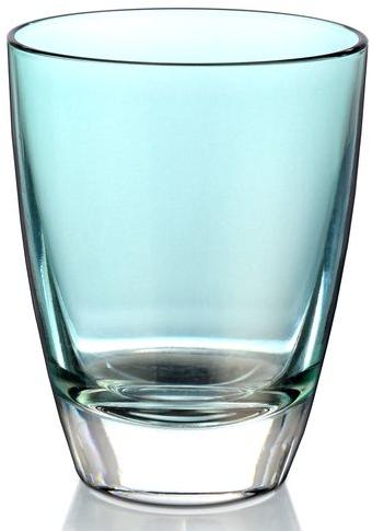 Lot de 6 Verre teinté turquoise 29cl Lot de 6 Verre teinté turquoise