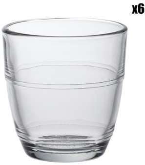 Duralex - Set de 6 gobelets Gigogne transparent Duralex - Set de 6 gobelets