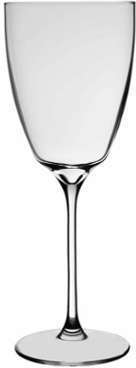 Verre à vin à pied en verre transparent oenologue - Verre à vin à pied en verre