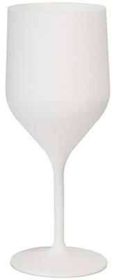 6 verres à vin en plastique rigide incassable blanc 6 verres à vin en plastique