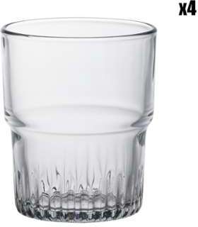 Duralex - Set de 4 gobelets Empilables transparent Duralex - Set de 4 gobelets