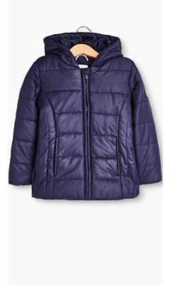 Manteau matelassé à logo lumineux