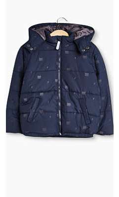 Veste matelassée à imprimé super héro