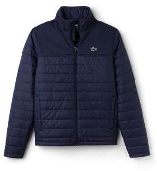 Blouson matelassé zippé Tennis Lacoste SPORT avec