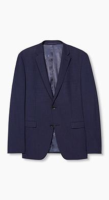 Blazer premium laine vierge teneur stretch