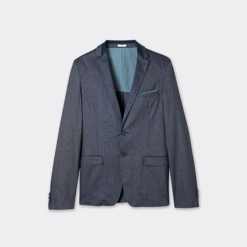Veste slim Bleu Homme