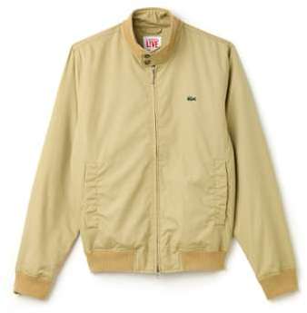 Blouson Harrington Lacoste LIVE en canvas uni