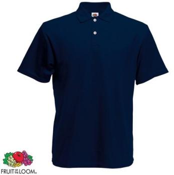 Fruit of the Loom Polo Homme Bleu marine Original