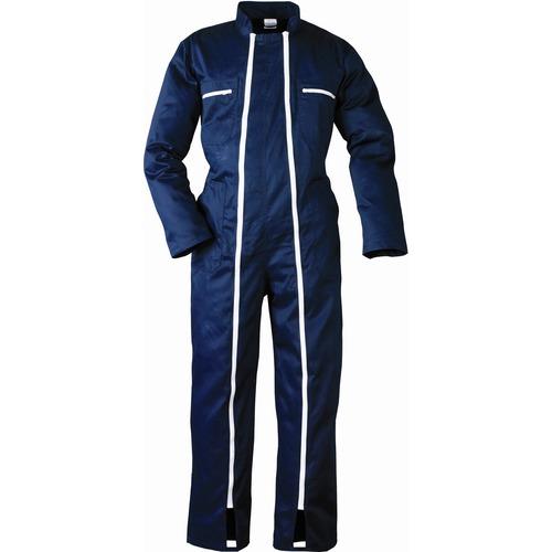 Combinaison de travail 2 Zips bleu foncé - Taille