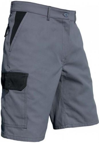 Short de travail gris/noir