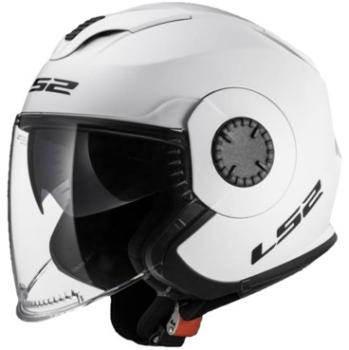 Casque Jet LS2 OF570 Verso Blanc