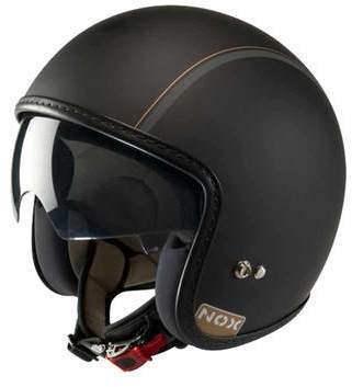 Casque moto NOX N240 Noir Or