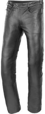 Pantalon Cuir moto Buse LEDERJEANS Noir