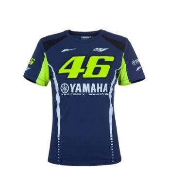 Tee-Shirt VR46 Lady Valentino Rossi Yamaha 2017 Bl