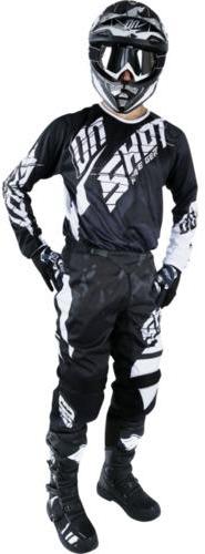 Tenue cross SHOT DEVO SQUAD Noir 2017