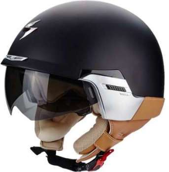 Casque Jet SCORPION EXO-100 PADOVA 2 Noir Mat