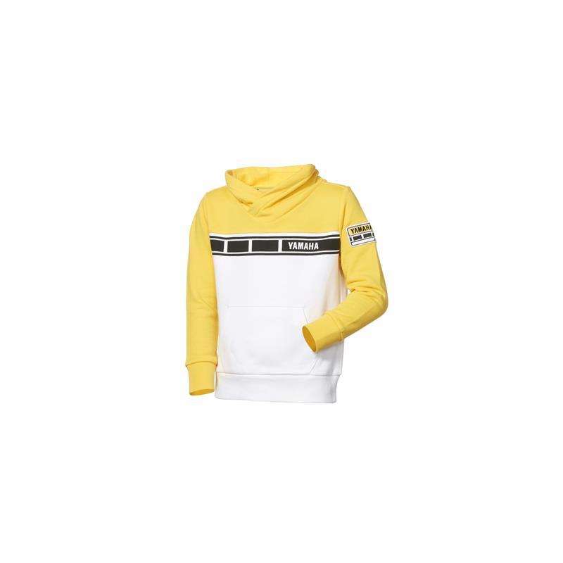 SWEAT SHIRT ENFANT YAMAHA 60E ANNIVERSAIRE JAUNE/B
