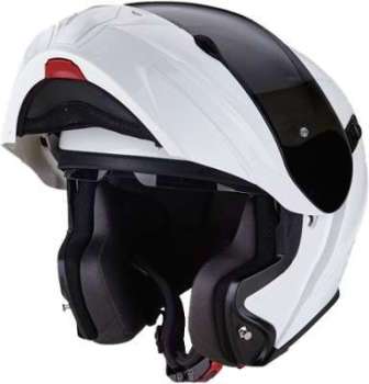 Casque Modulable Scorpion EXO-920 SOLID Blanc