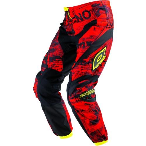 ONEAL Element TOXIC red yellow