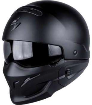 Casque SCORPION EXO-COMBAT SOLID Noir Mat 2017