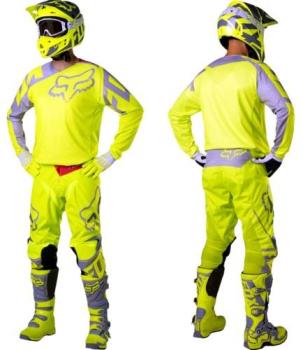 Tenue Cross Fox 180 Race Yellow 2017