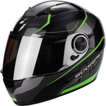 Casque SCORPION EXO-490 Vision Noir Vert Fluo