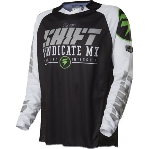 Maillot Cross Shift Strike 2016 Noir