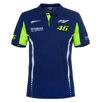 Polo VR46 Valentino Rossi Yamaha 2017 Bleu
