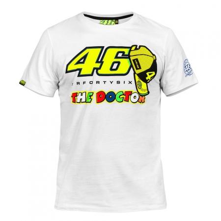 Tee-Shirt VR46 Valentino Rossi The Doctor Blanc