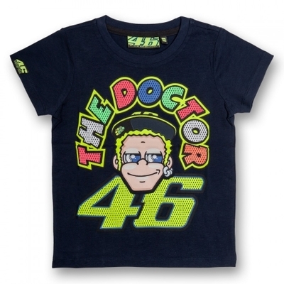 Tee-shirt Kid VR46 Valentino Rossi Noir