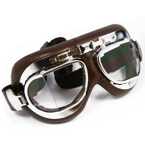 Lunette torx air force marron chromé