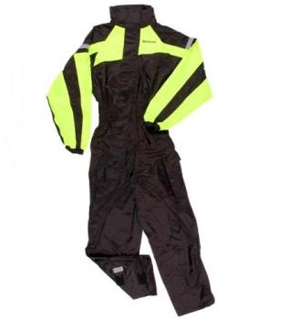 Combinaison de pluie Bering Iwaki Noir Jaune Fluo