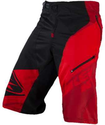 Short Vélo KENNY FACTORY Dark Rouge Noir Orange 20