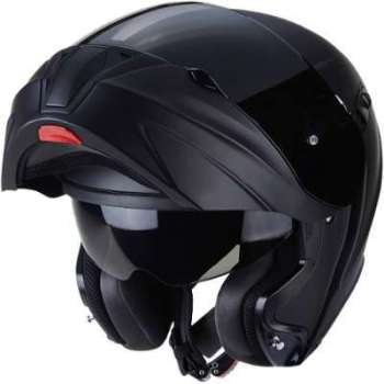 Casque Modulable Scorpion EXO-920 SOLID Noir Mat