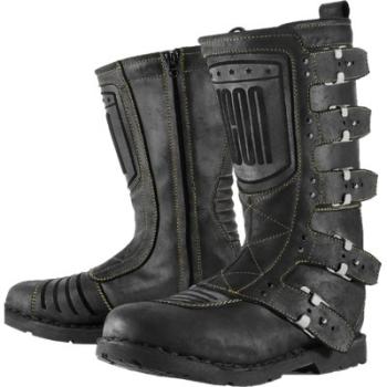 Botte moto femme ICON 1000 ELSINORE Noir