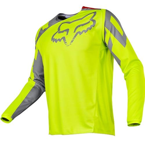Maillot Cross Fox 180 Race Yellow 2017