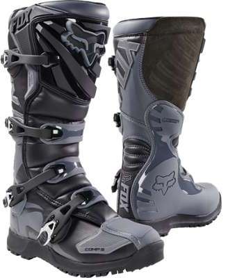 Bottes cross FOX COMP 5 Offroad Noir Gris 2017