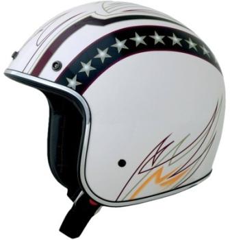 Casque AFX FX-76 Multicolor Line Graphic White Met
