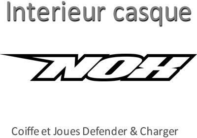 Interieur Casque NOX Charger Defendeur